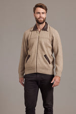 649 McDonald Textiles Possum Merino Lambskin Collar Jacket