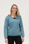 VEE NECK PLAIN SWEATER NB396