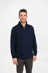 LIGHTWEIGHT HALF ZIP SWEATER NB336