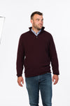 LIGHTWEIGHT HALF ZIP SWEATER NB336