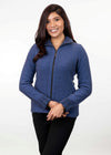 POSSUM & MERINO WOMEN’S TWO TONE JACKET KO476