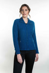 POSSUM & MERINO WOMEN'S ZIP SHAPED JACKET KO478