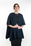 ZIG ZAG TEXTURED CAPE KO553