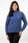 POSSUM & MERINO WOMEN’S JACKET CABLE KO567