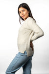 POSSUM & MERINO CREW NECK CABLE JUMPER KO570