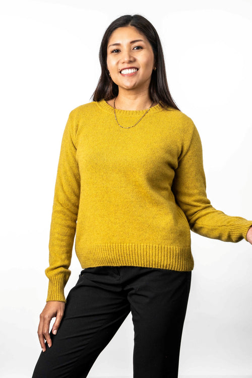 POSSUM & MERINO CREW NECK JUMPER KO575