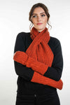 CABLE SCARF KO132