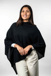 POSSUM & MERINO PONCHO - TWO WAY  KO798