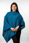 POSSUM & MERINO PONCHO - TWO WAY  KO798