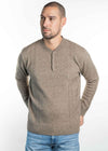 CREW NECK BUTTON JUMPER KO876