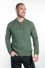 CREW NECK BUTTON JUMPER KO876