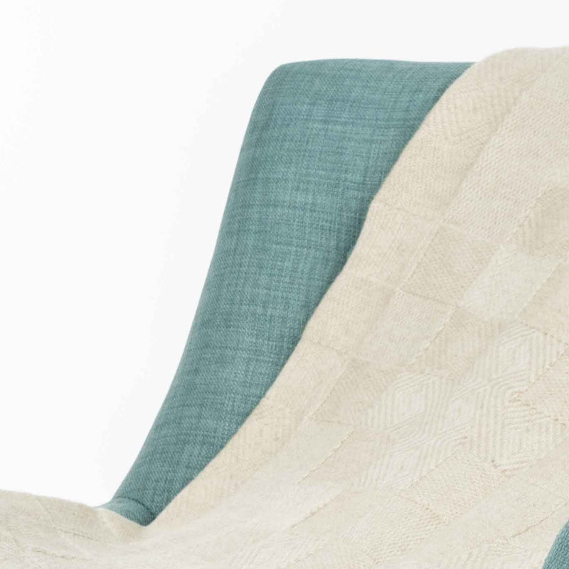 P0SSUM & MERINO WRAP - JACQUARD  KO554