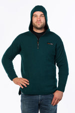 WOOL, POSSUM & NYLON HOODED JERSEY MS1647