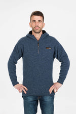 WOOL, POSSUM & NYLON HOODED JERSEY MS1647