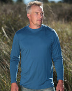 100% NZ MERINO MEN'S LONG SLEEVE CREW NECK