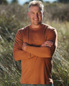 100% NZ MERINO MEN'S LONG SLEEVE CREW NECK
