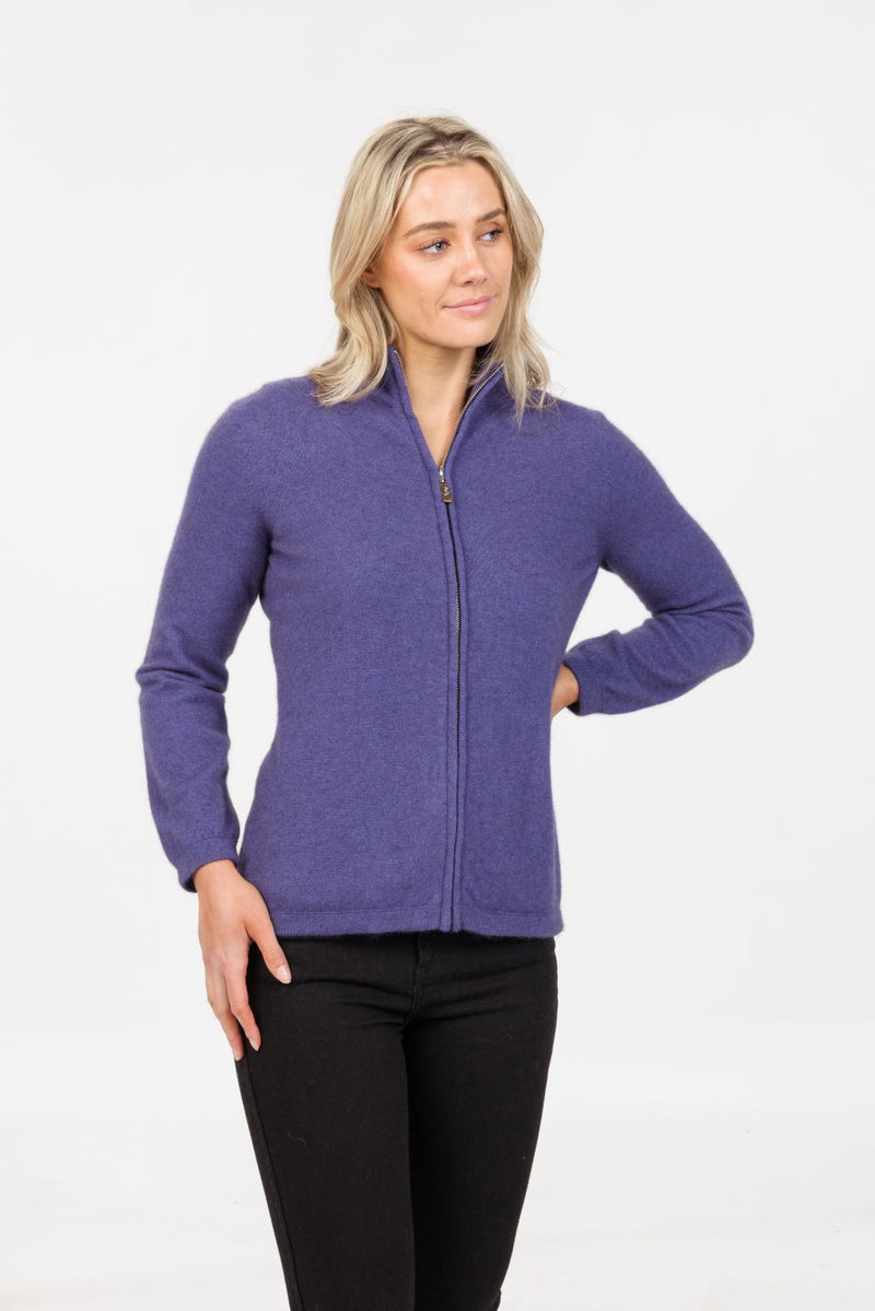 POSSUM & MERINO WOMEN’S ZIP JACKET NB485