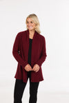 POSSUM & MERINO WOMEN’S WRAP JACKET NB498