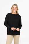 POSSUM & MERINO WOMEN’S LOUNGE SWEATER NB816