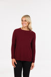 POSSUM & MERINO WOMEN’S LOUNGE SWEATER NB816
