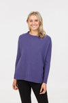 POSSUM & MERINO WOMEN’S LOUNGE SWEATER NB816