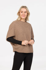 SPLIT SLEEVE PONCHO NB868