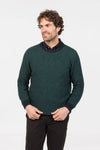 TEXTURED CREW SWEATER NE428