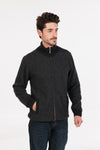 POSSUM, MERINO MEN'S FULL ZIP TEXTURED JACKET NE439
