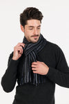 POSSUM,MERINO SCARF - MULTI STRIPED - NX378