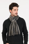 POSSUM,MERINO SCARF - MULTI STRIPED - NX378