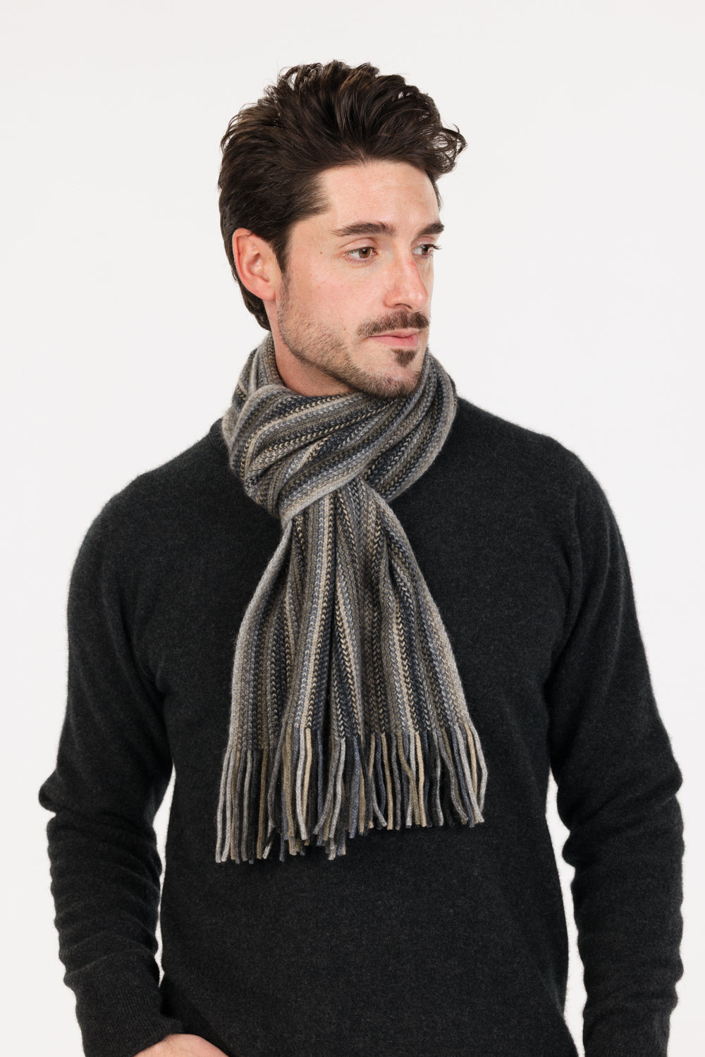 新品Props Store Fleece Striped Muffler BLOG-PROPS-STORE : Stripe Muffler