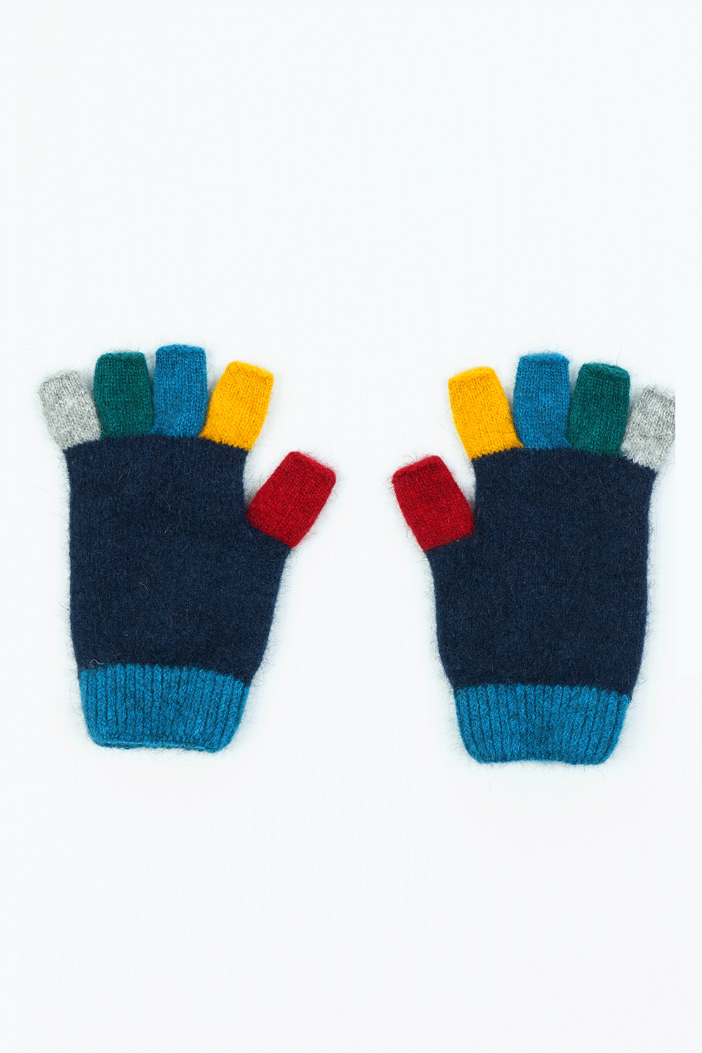 POSSUM,MERINO CHILDREN'S FINGERLESS GLOVES NX811 – Nelson Merino
