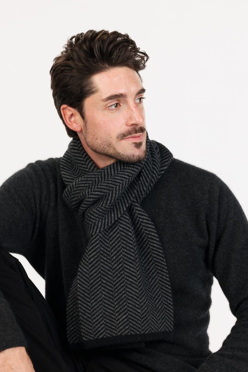 POSSUM,MERINO SCARF - PARQUET NX893