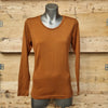 100% MERINO WOMEN'S SCOOP NECK LONG SLEEVE TOP - NEW ZEALAND MADE