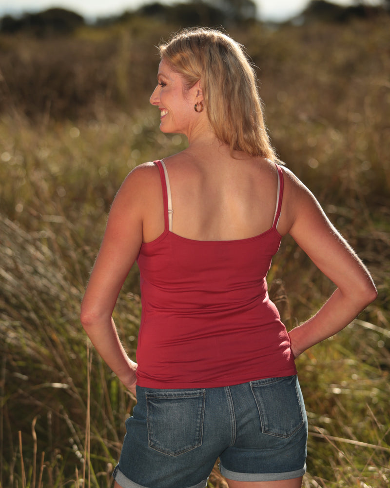 100% MERINO CAMISOLE - SHOE STRING SALLY