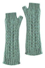 622 McDonald Possum Merino Cable Glovelets